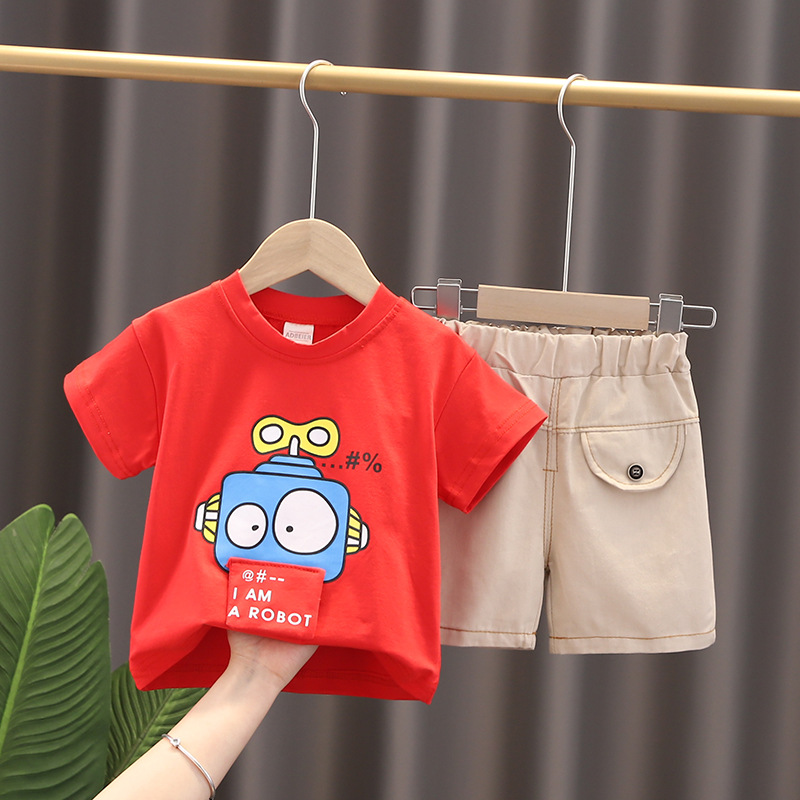 ha1573 เสื้อ+กางเกง size 80-110 จำนวน 4 ตัวต่อแพ็ค