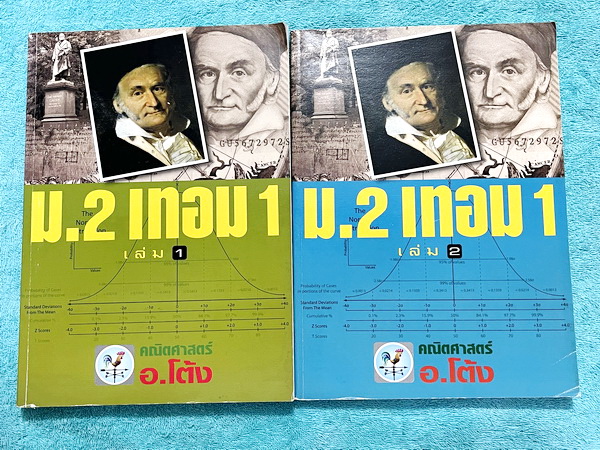 ►อ.โต้ง◄ คณิตศาสตร์ ม.2 เทอม 1 เล่ม 1+2 มีสรุปสูตรและโจทย์แบบฝึกหัดประจำบท อาจารย์อธิบายการใช้สูตรและตัวอย่างโจทย์ไว้อย่างละเอียดมาก มีสูตรลัดและเทคนิคลัดของอาจารย์ เนื้อหาตีพิมพ์สมบูรณ์ จดบางหน้า จดละเอียด ไม่มีเฉลย หนังสือเล่มหนาใหญ่มาก