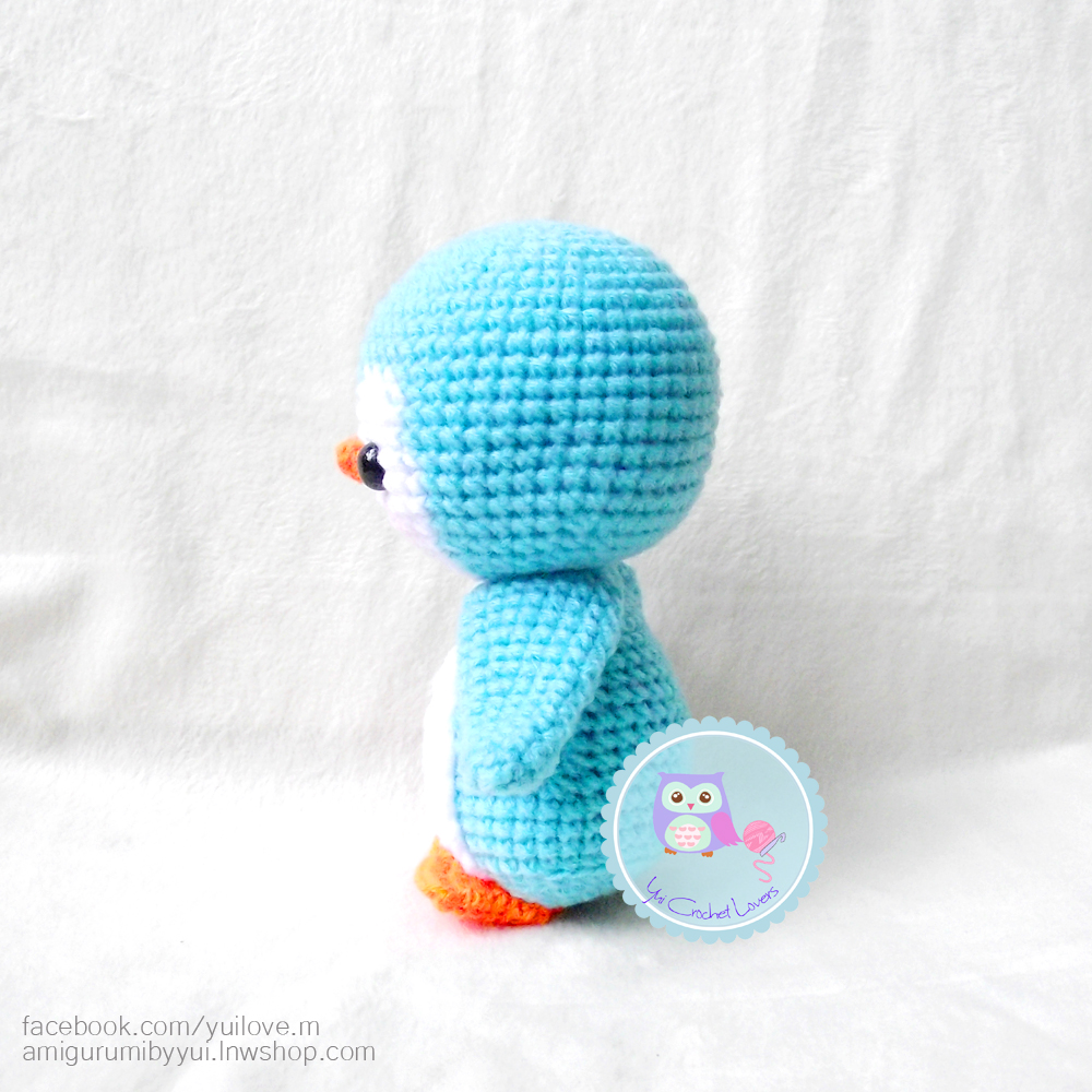 ตุ๊กตาถักไหมพรมเพนกวิน Penguin