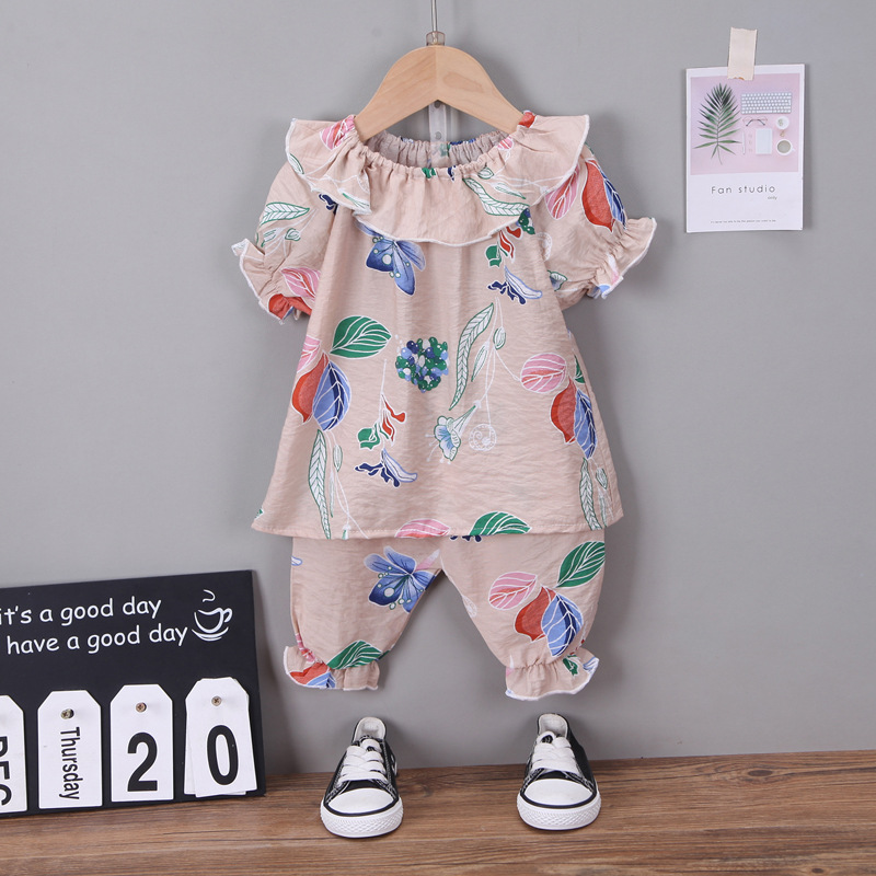 ha1363 เสื้อ+กางเกง size 80-110 จำนวน 4 ตัวต่อแพ็ค