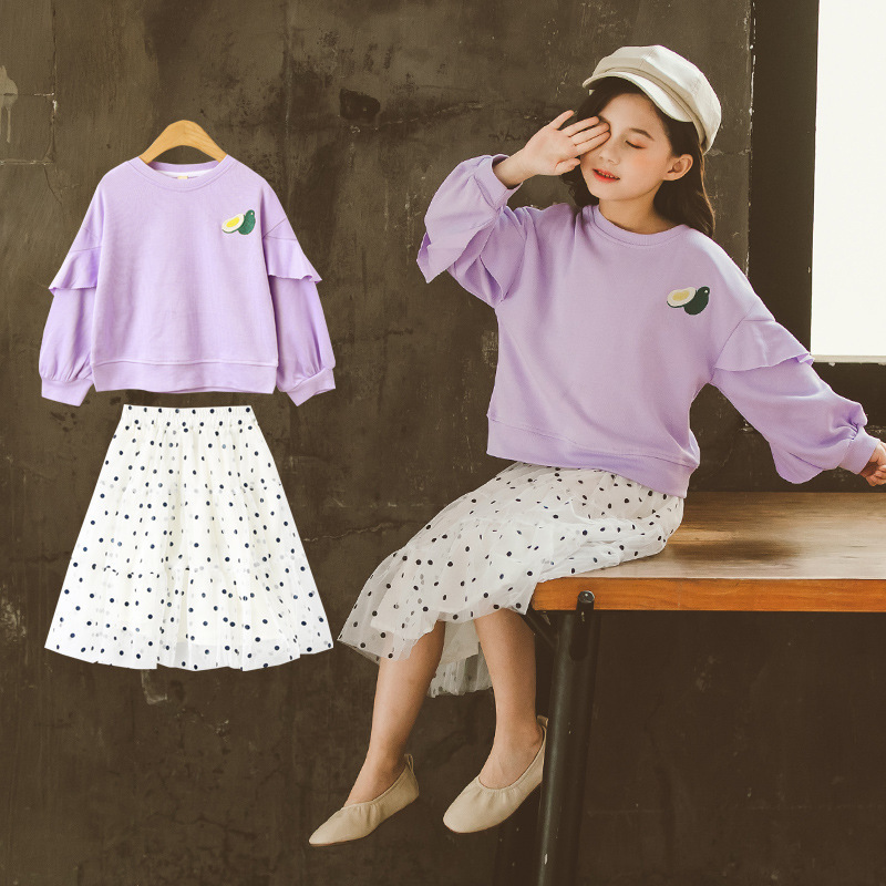 dr4593 เสื้อ+กระโปรง เด็กโต 3 ตัวต่อแพ็ค 110-160 (เลือกไซส์ได้ให้ครบแพ็ค)