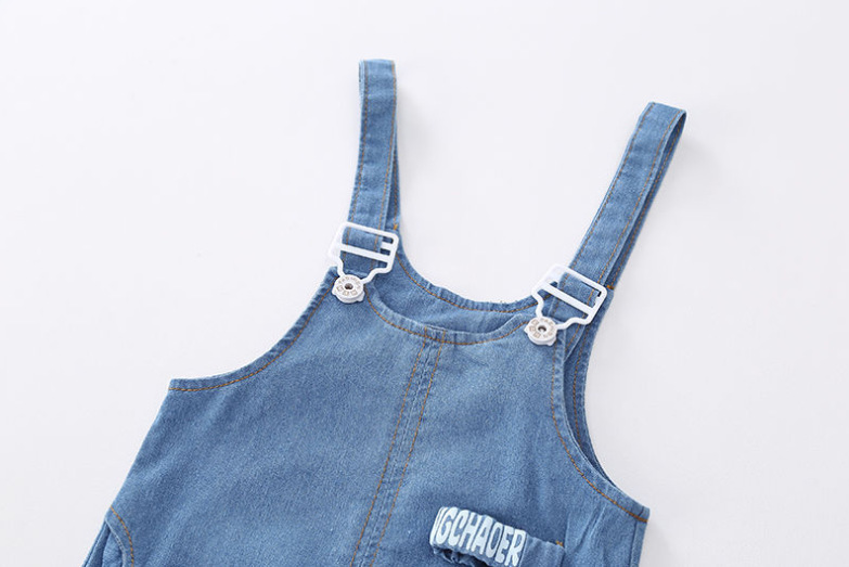 ha1495 เสื้อ+กางเกงเอี๊ยม size 80-110 จำนวน 4 ตัวต่อแพ็ค