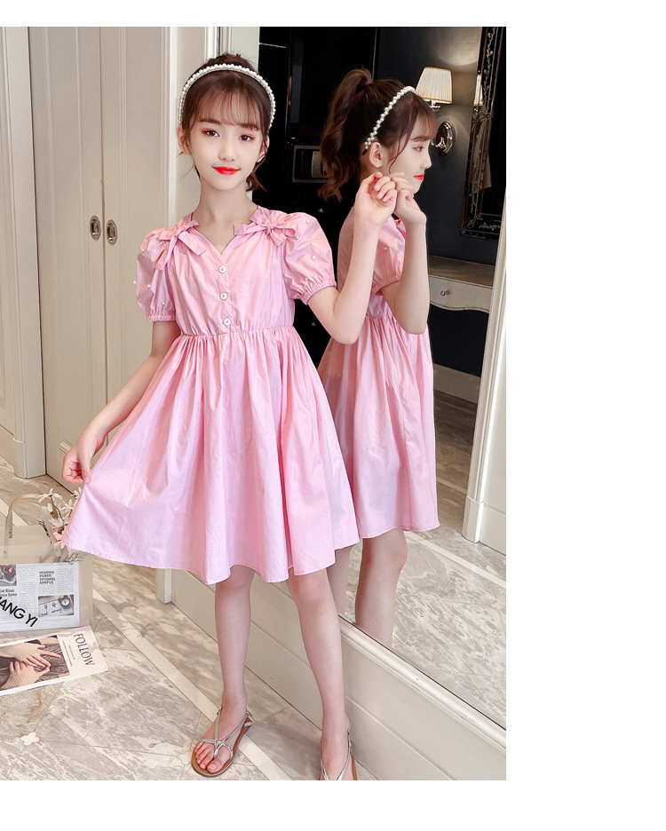 dr4999 เดรส เด็กโต 3 ตัวต่อแพ็ค 120-170 (เลือกไซส์ได้ให้ครบแพ็ค)