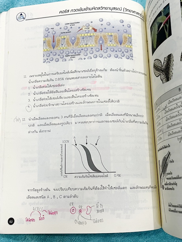 ►สอบเข้ามหิดล◄ หนังสือกวดวิชา Oplus พี่โอ๋โอพลัส วิทยาศาสตร์กวดเข้มเข้ามหิดลวิทยานุสรณ์ สรุปเนื้อหาครบทุกบท มีแบบฝึกหัดประจำบท จดละเอียดบางหน้า ทุกบทมีการบ้านเป็นตะลุยข้อสอบเก่า 12 ปีล่าสุด มีเฉลยครบทุกข้อ ด้านหลังมีข้อสอบ สสวท. วิชาวิทยาศาสตร์อีก 4 ชุด ม