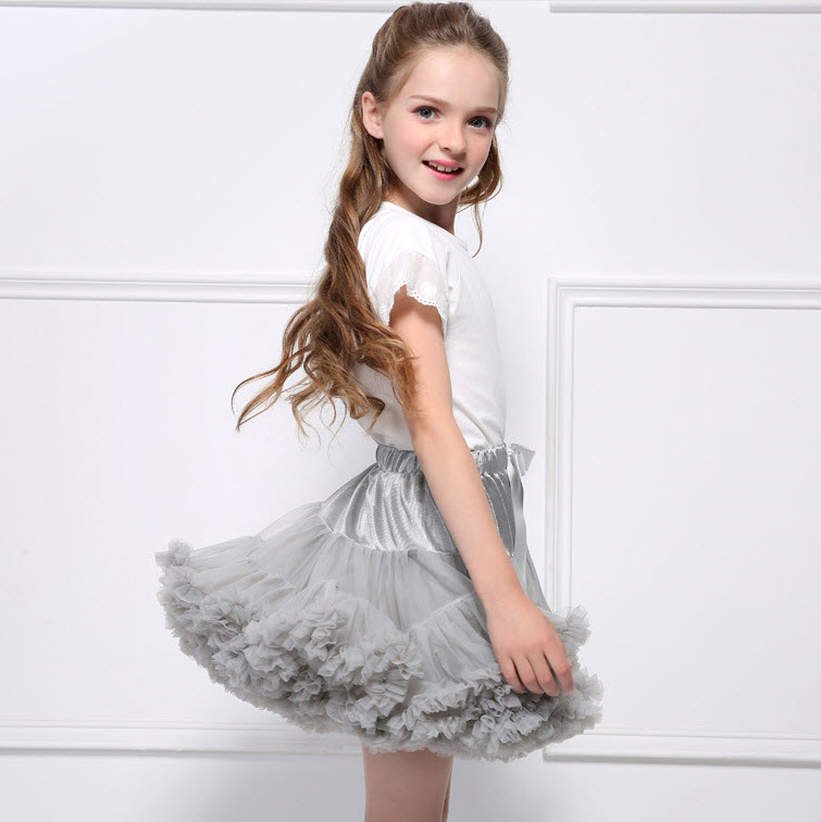 YL04 กระโปรง TUTU size XS-L จำนวน 4 ตัวต่อแพ็ค (เลือกไซส์ได้)
