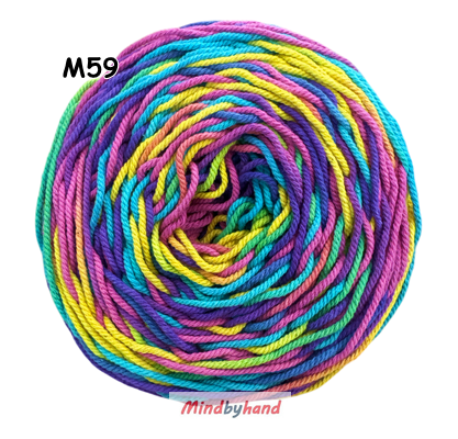 เชือกฟอกสีเหลือบ สี 59