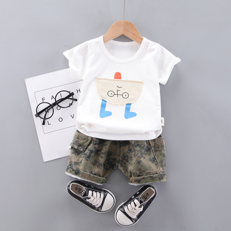 ha1375 เสื้อ+กางเกง size 80-110 จำนวน 4 ตัวต่อแพ็ค