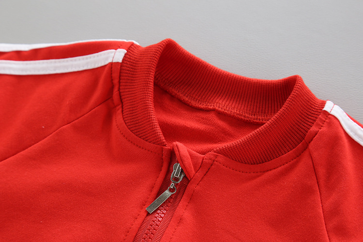 ha592 เสื้อยืดแขนยาว+เสื้อแจ็คเก็ต+กางเกงขายาว size 80-110 4ตัวต่อแพ็ค
