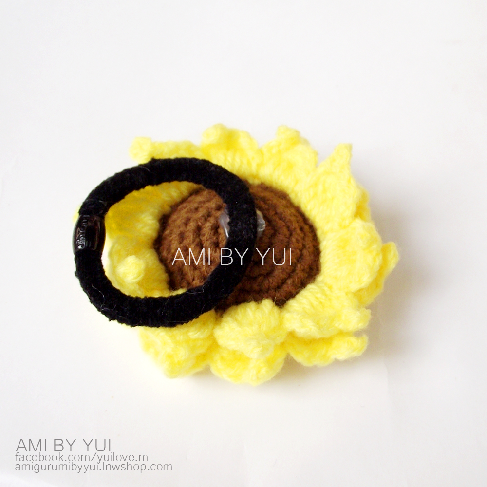 ดอกทานตะวันมัดผม