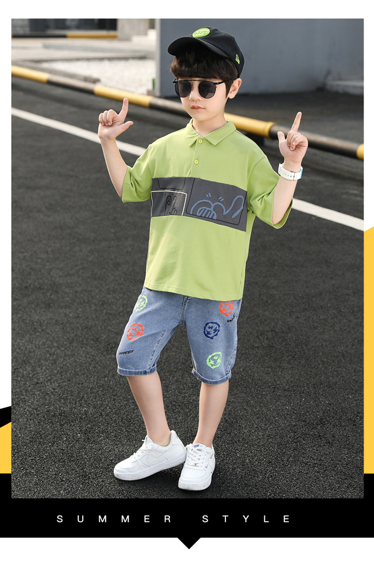 dr4874 เสื้อ+กางเกง เด็กโต 3 ตัวต่อแพ็ค 110-160 (เลือกไซส์ได้ให้ครบแพ็ค)
