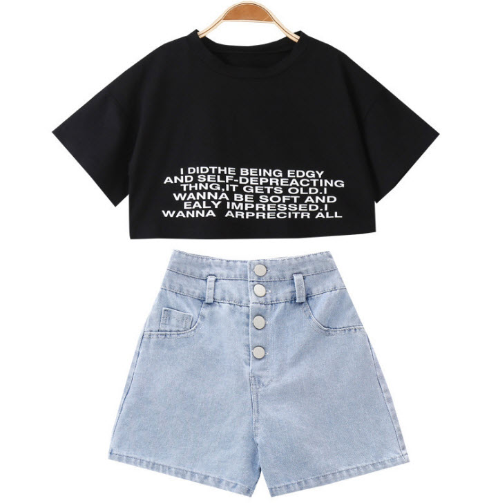 dr4682 เสื้อ+กางเกง เด็กโต 3 ตัวต่อแพ็ค 110-160 (เลือกไซส์ได้ให้ครบแพ็ค)