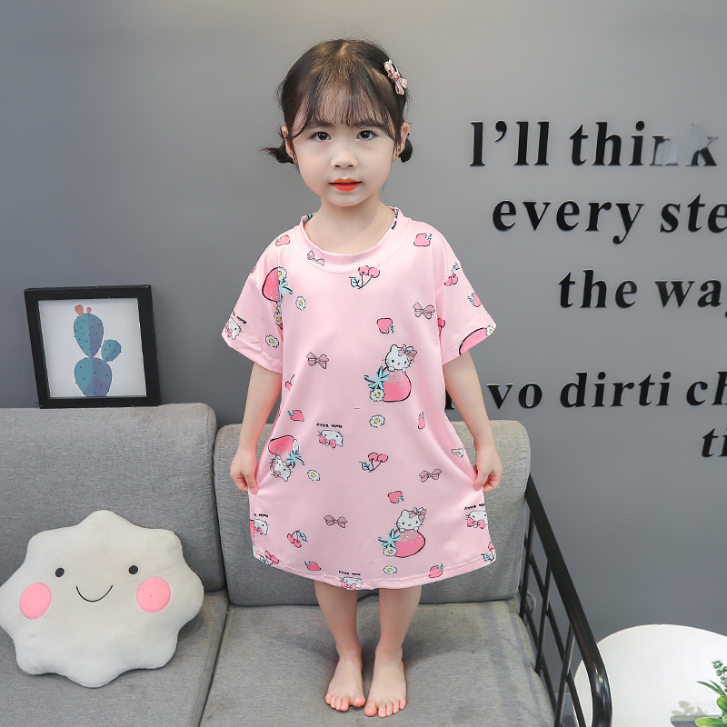 ha1614 ชุดนอนเดรส size 80-110 จำนวน 4 ตัวต่อแพ็ค