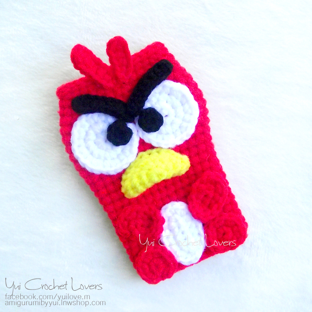 ซองใส่โทรศัพท์มือถือไหมพรม แองกี้เบิร์ด