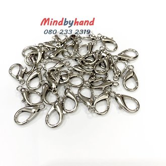 ตะขอก้ามปู สีเงิน ขนาด 2 cm.