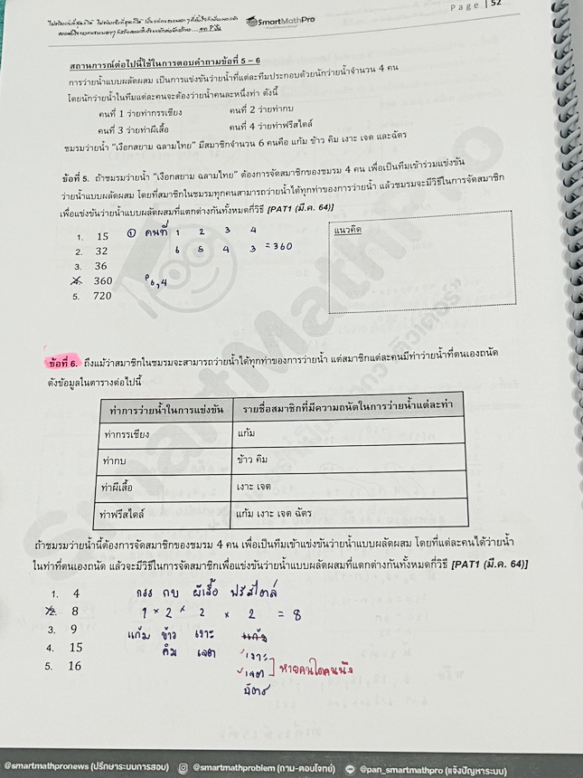 ►A-Level คณิต1◄ หนังสือกวดวิชา SmartMathPro พี่ปั้น A-Level คณิต1 เนื้อหา+ตะลุยโจทย์เล่ม2 มีสรุปสูตร เทคนิคลัด จุดที่เด็กมักพลาด รวมถึงจุดที่มักจะเจอในข้อยากๆ มีตัวอย่างโจทย์ประจำบท จดครบเกือบทั้งเล่ม จดละเอียด หนังสือเล่มหนาใหญ่มาก
