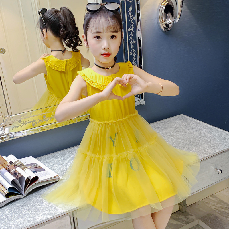 dr4973 เดรส เด็กโต 3 ตัวต่อแพ็ค 110-160 (เลือกไซส์ได้ให้ครบแพ็ค)