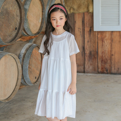 mu552 เดรส 3 ตัวต่อแพ็ค เด็กโต size 110-160 (เลือกให้ครบแพ็ค) **สินค้าลดราคาจากโรงงาน จนกว่าสินค้าจะหมด**
