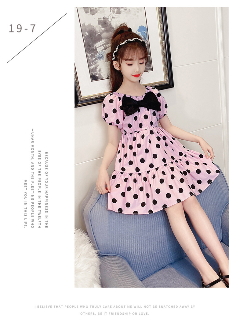 dr4921 เดรส เด็กโต 3 ตัวต่อแพ็ค 110-160 (เลือกไซส์ได้ให้ครบแพ็ค)