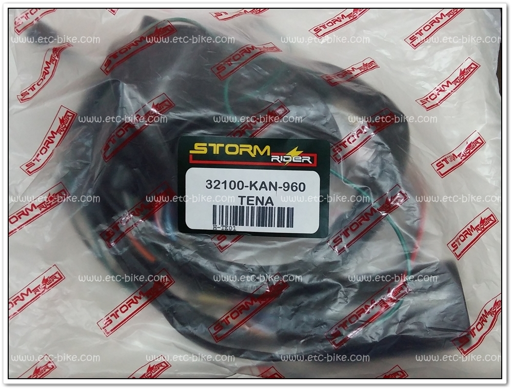 สายไฟชุด TENA 4 เกียร์รุ่นเก่า สตาร์ทเท้า (32100-KAN-960)