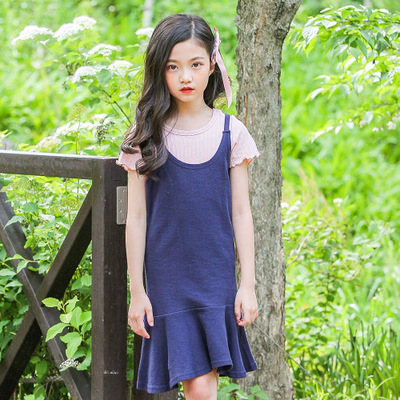 mu203 เดรส ไม่รวมเสื้อ 3 ตัวต่อแพ็ค เด็กโต size 110-160 (เลือกให้ครบแพ็ค)