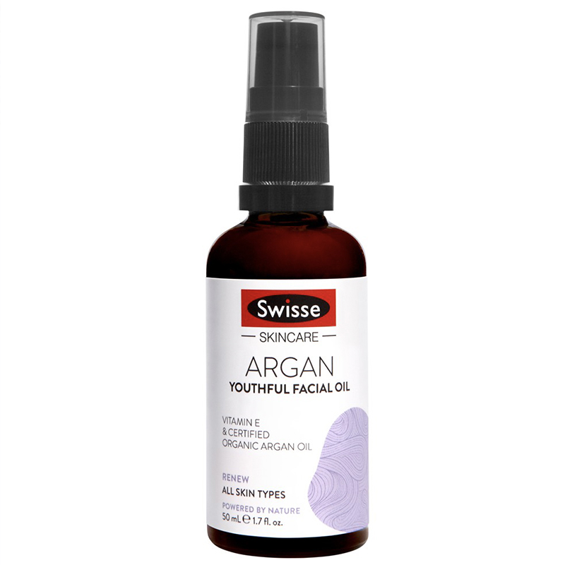 พร้อมส่ง ออยล์บำรุงผิว Swisse Skincare Argan Youthful Facial Oil 50ml.