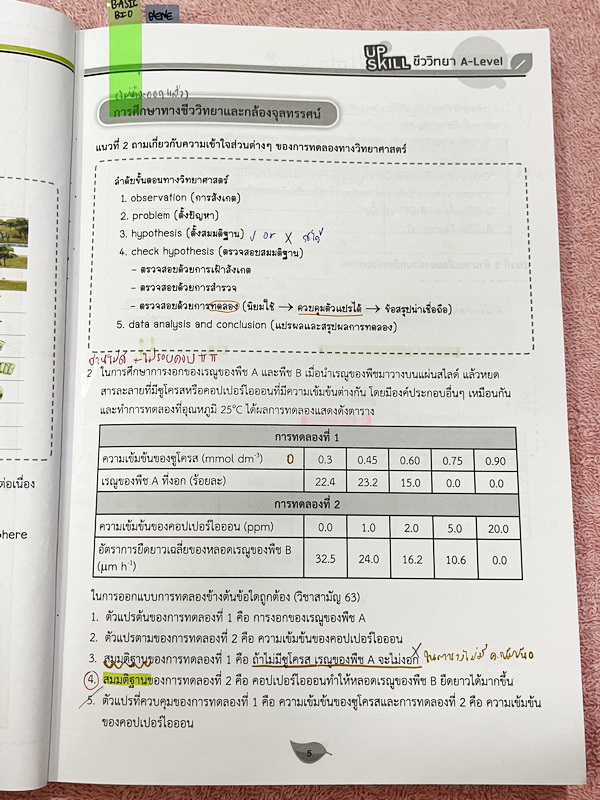 ►A-Level◄ หนังสือกวดวิชาออนดีมานด์ Upskill อัพสกิลชีววิทยา A-Level เล่ม 1-2 มีสรุปเนื้อหาสำคัญสั้นๆกระชับ เพื่อใช้เตรียมสอบ ม.ปลาย A-Level มีโจทย์เยอะมาก จดบางหน้า จดละเอียด ไม่มีเฉลย หนังสือเล่มใหญ่