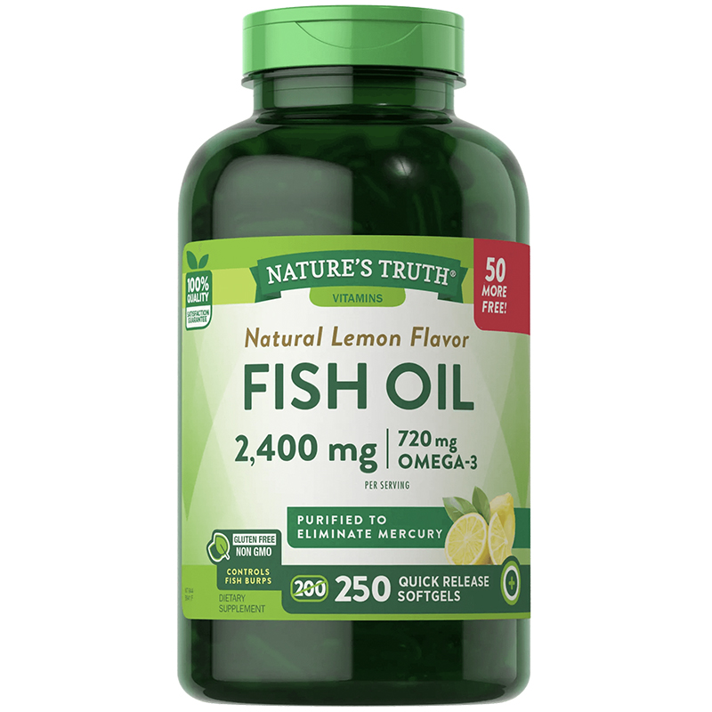 พร้อมส่ง น้ำมันปลา Nature's Truth Fish Oil 2000mg