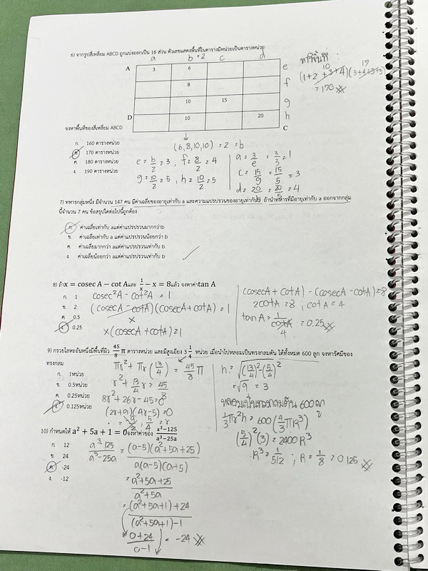 ►ข้อสอบเก่าเข้าเตรียมอุดม◄ Mathematics Guidelines แนวข้อสอบคณิตศาสตร์เข้าเตรียมอุดมปี 2556 – 2559 มีโจทย์ 5 ชุด จดครบเกือบทั้งเล่ม จดละเอียด มีเฉลยและเฉลยละเอียดครบทุกข้อ หนังสือใส่ปกสันเกลียว เปิดอ่านง่าย