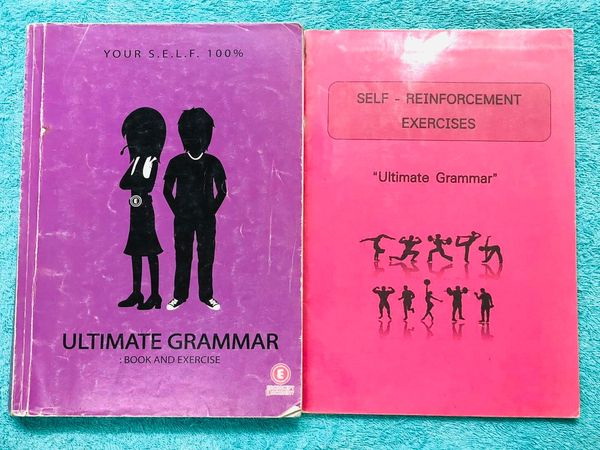►ครูพี่แนน Enconcept◄ Set หนังสือเรียน + หนังสือตะลุยโจทย์ Ultimate Grammar Book & Exercise สรุปแกรมม่าภาษาอังกฤษทุกเรื่องในเล่มเดียว มี Trick เทคนิค วิธีการทำข้อสอบมากมายจากครูพี่แนน จดครบเกือบทั้งเล่ม จดด้วยดินสอและปากกา จดละเอียดมาก มีกฎเหล็ก ,หลักการใ