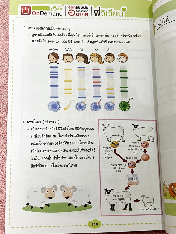 ►BioMap Mini◄ หนังสือชีววิทยาพี่วิเวียน ออนดีมานด์ สรุปชีววิทยาฉบับพกพา มีสรุปเนื้อหาสำคัญ หนังสือพิมพ์สีทั้งเล่ม มีเทคนิคลัดเยอะมาก เหมาะสำหรับพกพาไปทุกที่เพื่ออ่านทบทวน หนังสือตีพิมพ์สมบูรณ์ทั้งเล่ม // ในหนังสือมีเขียนเล็กน้อย สภาพหนังสือแทบใหม่เอี่ยม ห