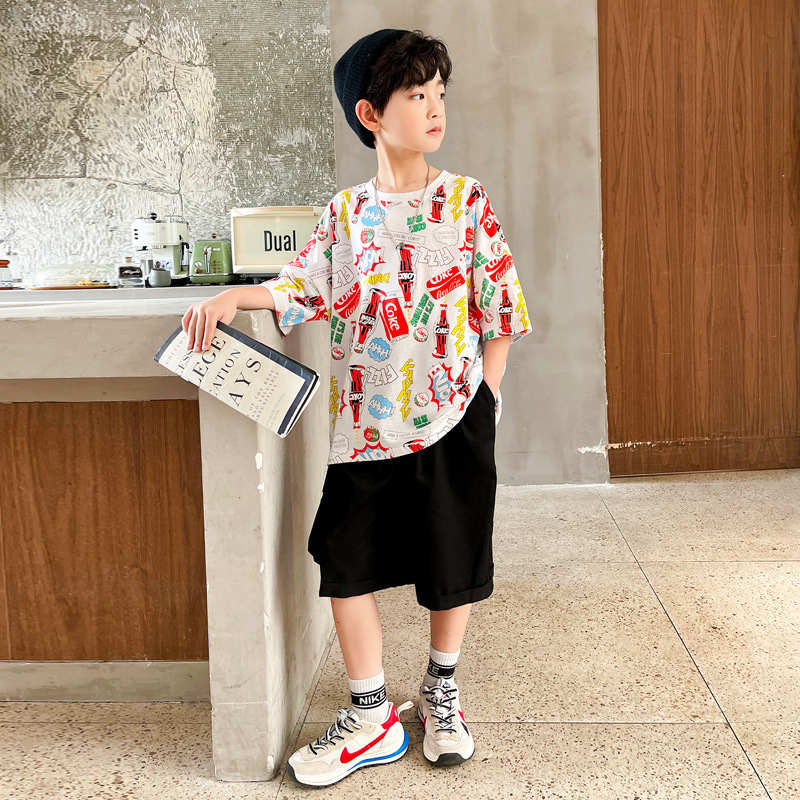 dr5033 เสื้อ+กางเกง เด็กโต 3 ตัวต่อแพ็ค 120-170 (เลือกไซส์ได้ให้ครบแพ็ค)