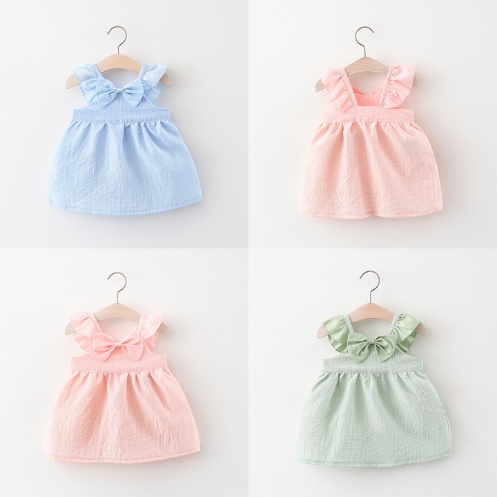 my2810 เดรส size 80-110 จำนวน 4ตัว ต่อแพ็ค