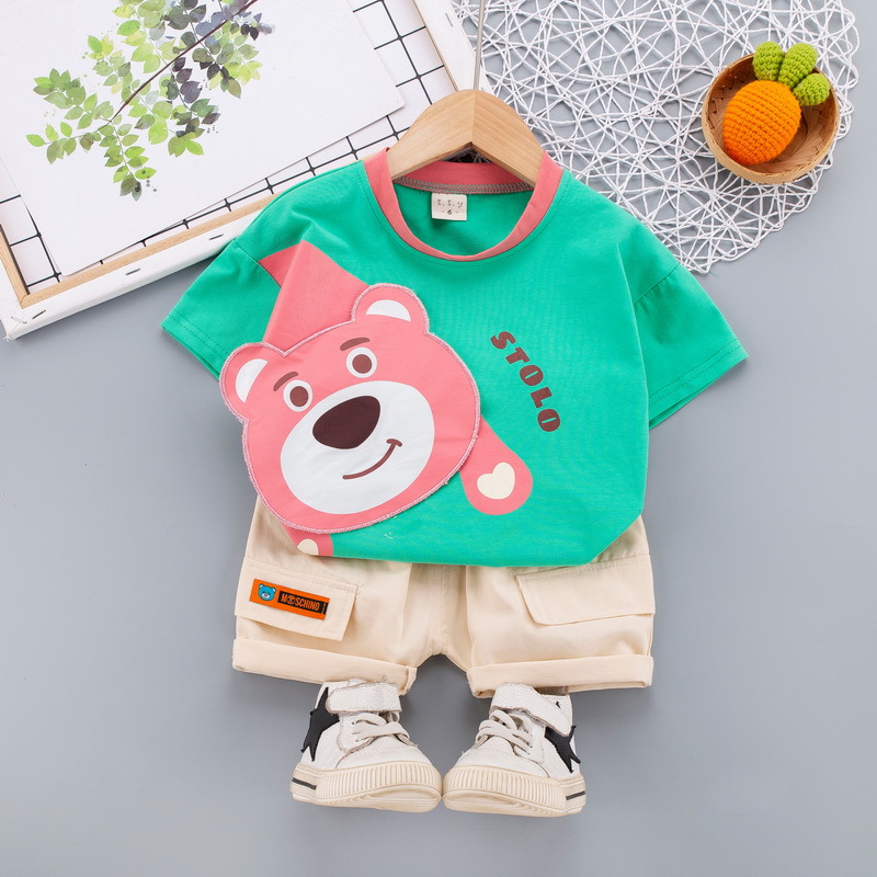 ha1522 เสื้อ+กางเกง size 80-120 จำนวน 5 ตัวต่อแพ็ค