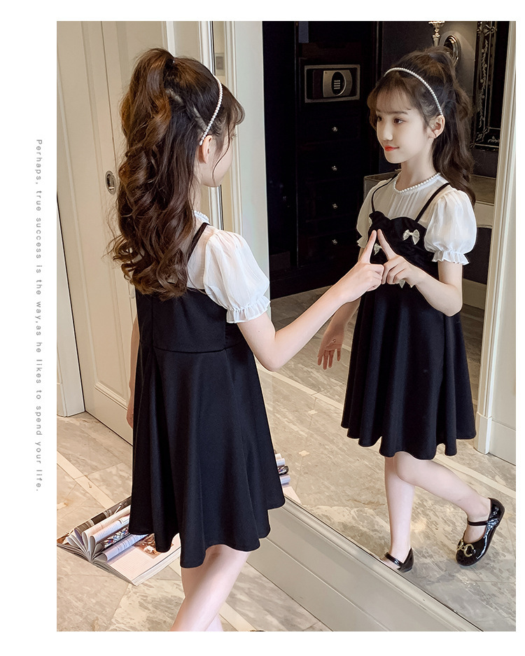 dr5166 เดรส เด็กโต 3 ตัวต่อแพ็ค 110-160 (เลือกไซส์ได้ให้ครบแพ็ค)