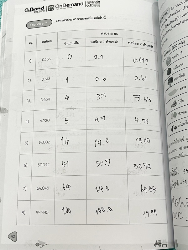 ►หนังสือเรียนประถม◄ หนังสือ Ondemand ออนดีมานด์ วิชาคณิตศาสตร์ Classic ป.5 เทอม 1 มีสรุปเนื้อหาสูตรสำคัญ มีโจทย์แบบทดสอบประจำบท อาจารย์รวบรบวมโจทย์ข้อสอบจากสนามแข่งขันดังๆตามที่ต่างๆเช่น ข้อสอบ TEDET ข้อสอบสมาคมคณิตศาสตร์ ข้อสอบ สสวท. จดบางหน้า จดละเอียด