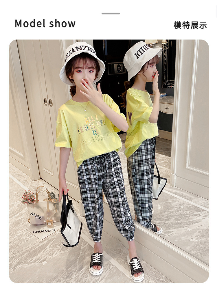 dr4975 เสื้อ+กางเกง เด็กโต 3 ตัวต่อแพ็ค 110-170 (เลือกไซส์ได้ให้ครบแพ็ค)