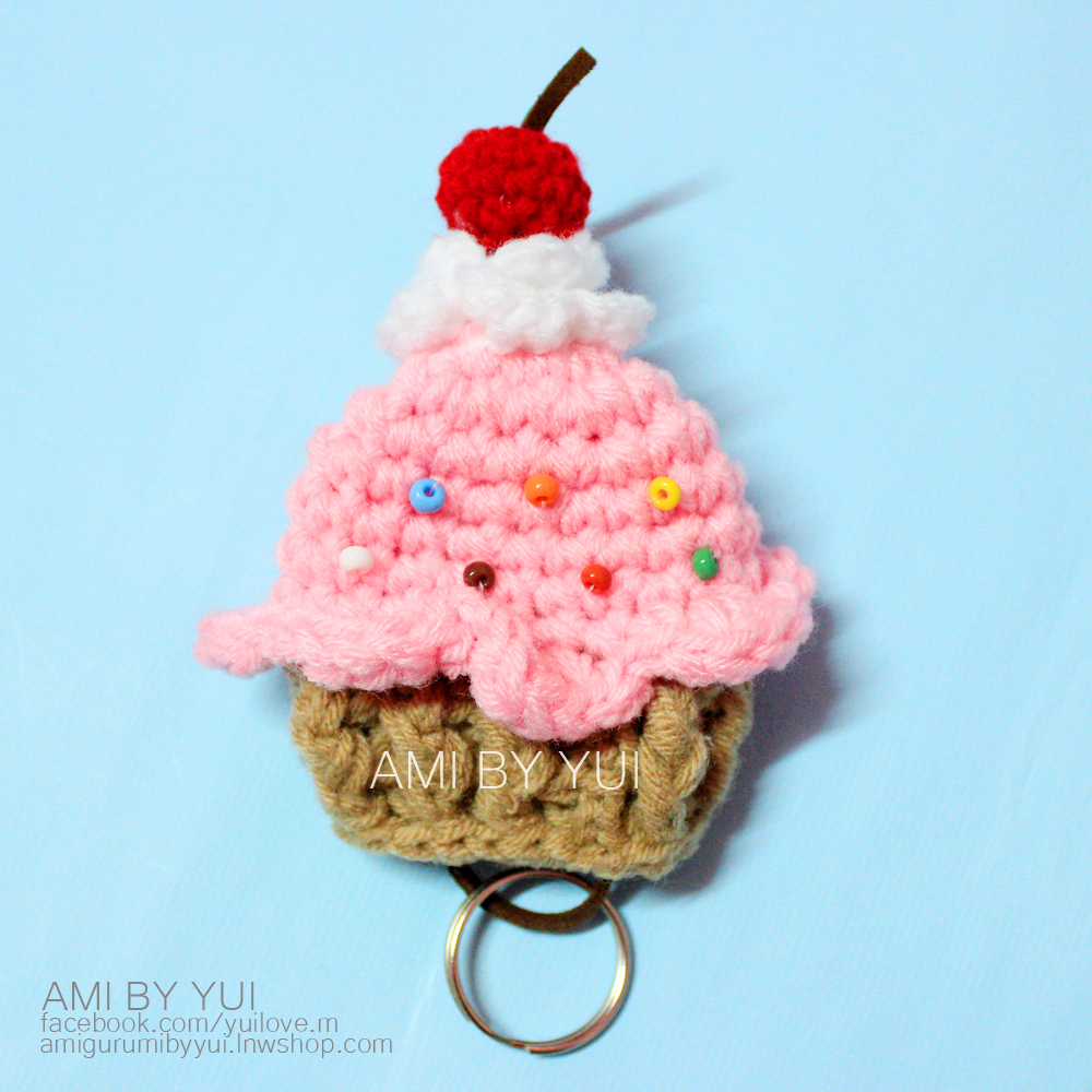 ที่ครอบพวงกุญแจ คัพเค้ก CUPCAKE