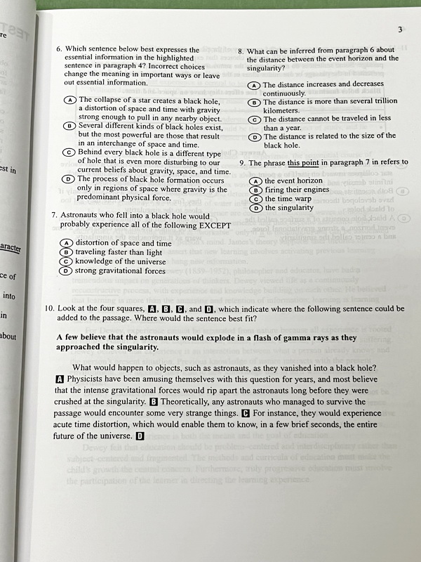►Fast English◄ หนังสือกวดวิชา Fast English เล่ม TOEFL : Reading มี Test ทั้งหมด 25 ชุด ไม่มีเฉลย ในหนังสือมีเขียนเล็กน้อย หนังสือเล่มหนาใหญ่