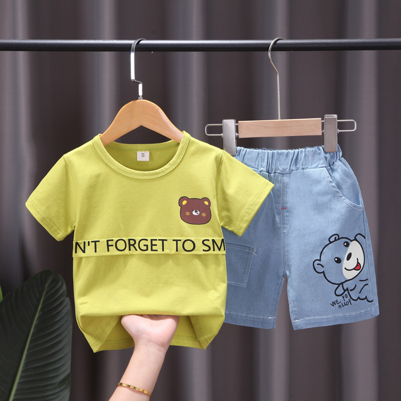 ha1477 เสื้อ+กางเกง size 80-110 จำนวน 4 ตัวต่อแพ็ค