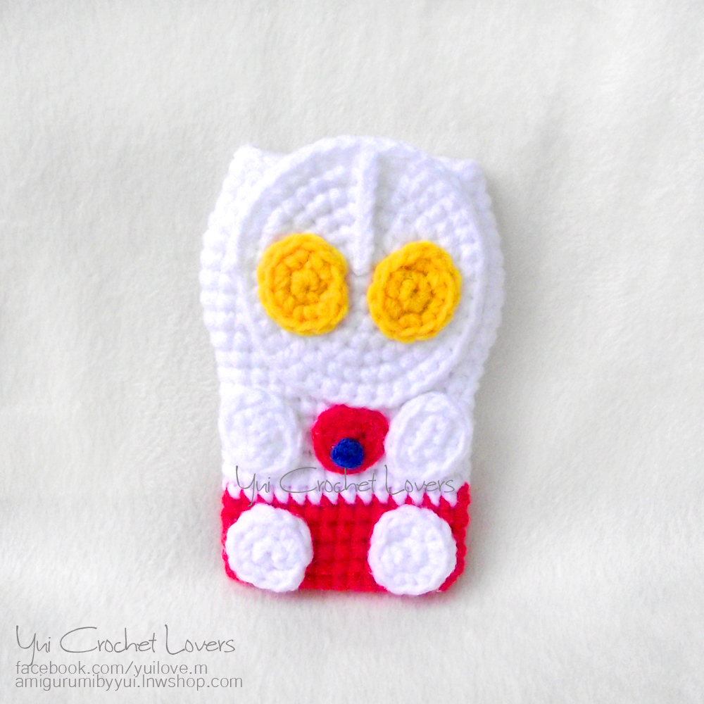 ซองใส่โทรศัพท์มือถือไหมพรม อุลตร้าแมน Ultraman