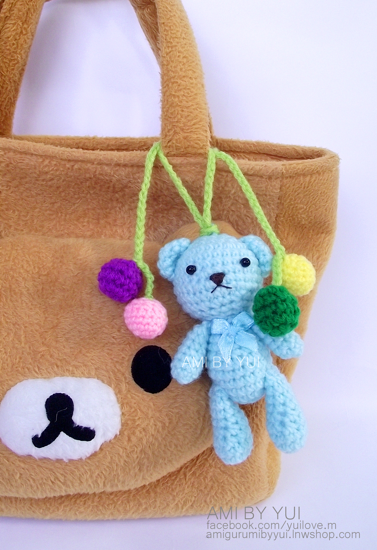 พวงห้อยกระเป๋าหมีเท๊ดดี้