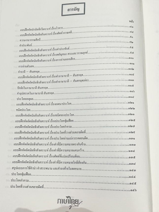 ►ครูลิลลี่◄ ภาษาไทยประถมปลาย 3 มีสรุปเนื้อหาสำคัญ รวมทั้งกฎต่างๆที่ควรจำ อาจารย์มีเน้นจุดที่ชอบออกสอบ จดครบเกือบทั้งเล่ม จดละเอียด หนังสือเล่มหนาใหญ่