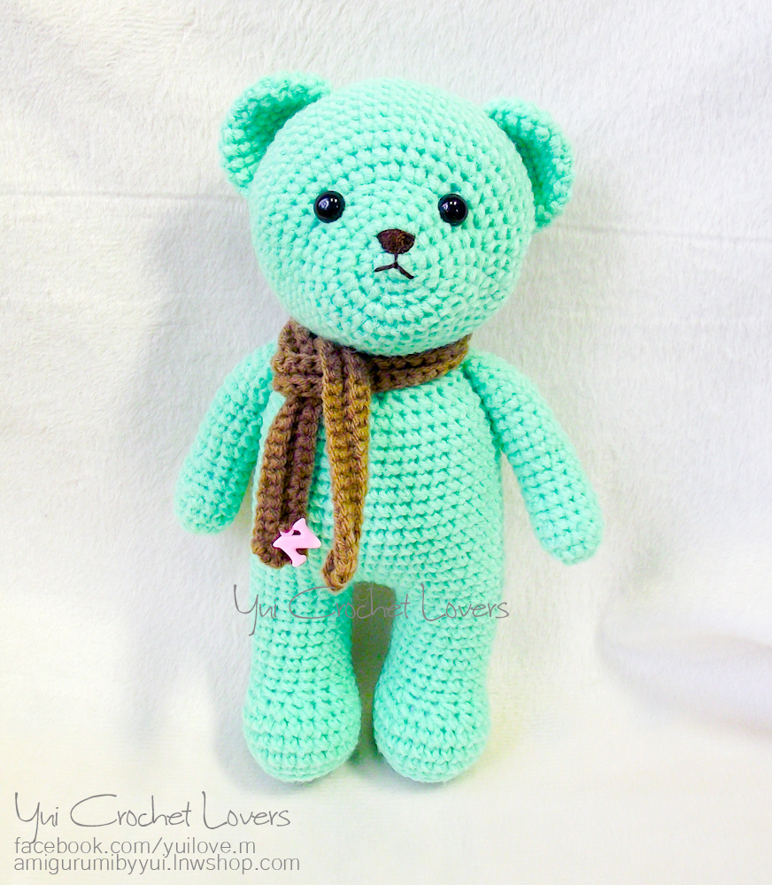 ตุ๊กตาถักไหมพรมหมี เท็ดดี้แบร์ Teddy Bear