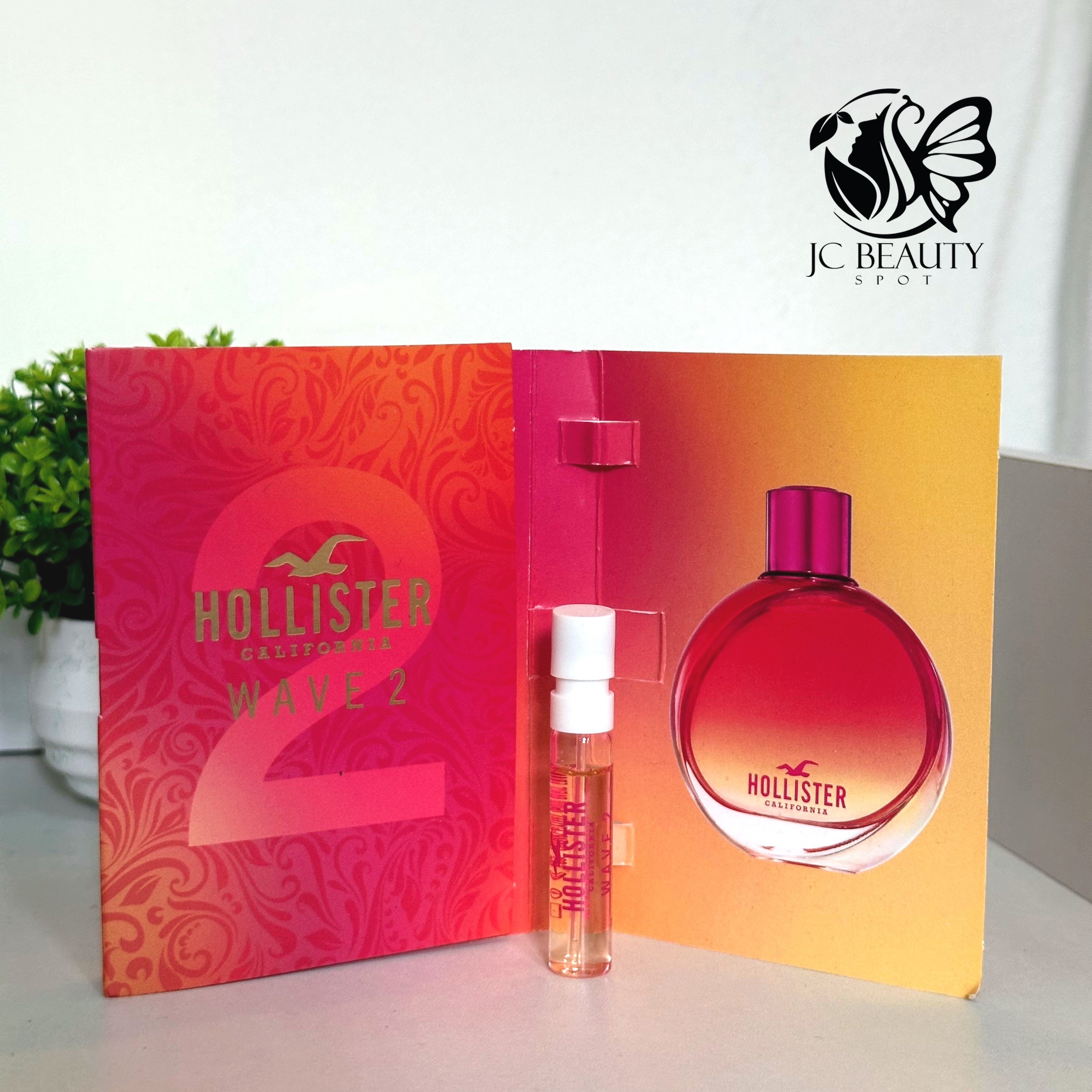 Wave 2 For Her Hollister EDP for women Spray 2ml.