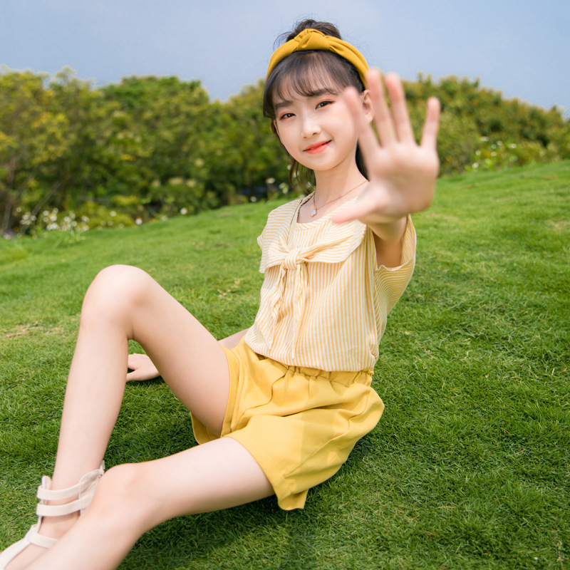 dr4950 เสื้อ+กางเกง เด็กโต 3 ตัวต่อแพ็ค 110-160 (เลือกไซส์ได้ให้ครบแพ็ค)