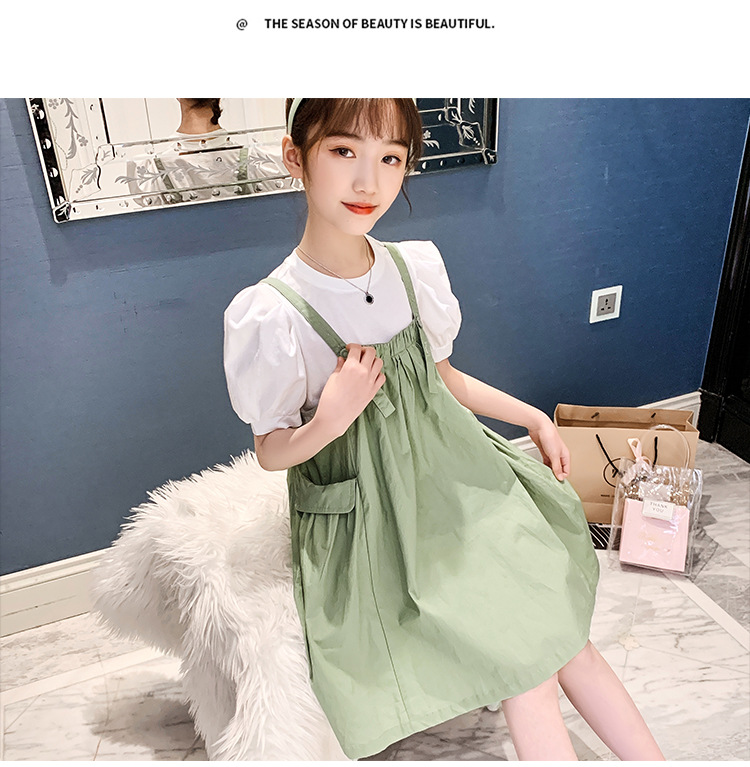 dr4989 เสื้อ+กระโปรง เด็กโต 3 ตัวต่อแพ็ค 110-170 (เลือกไซส์ได้ให้ครบแพ็ค)