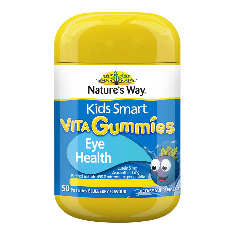 พร้อมส่งฟรี กัมมี่บำรุงสายตาเด็ก Nature's Way Kids Smart Vita Gummies Blue Light Eye Health