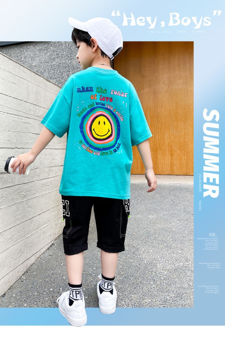 dr5034 เสื้อ+กางเกง เด็กโต 3 ตัวต่อแพ็ค 110-160 (เลือกไซส์ได้ให้ครบแพ็ค)