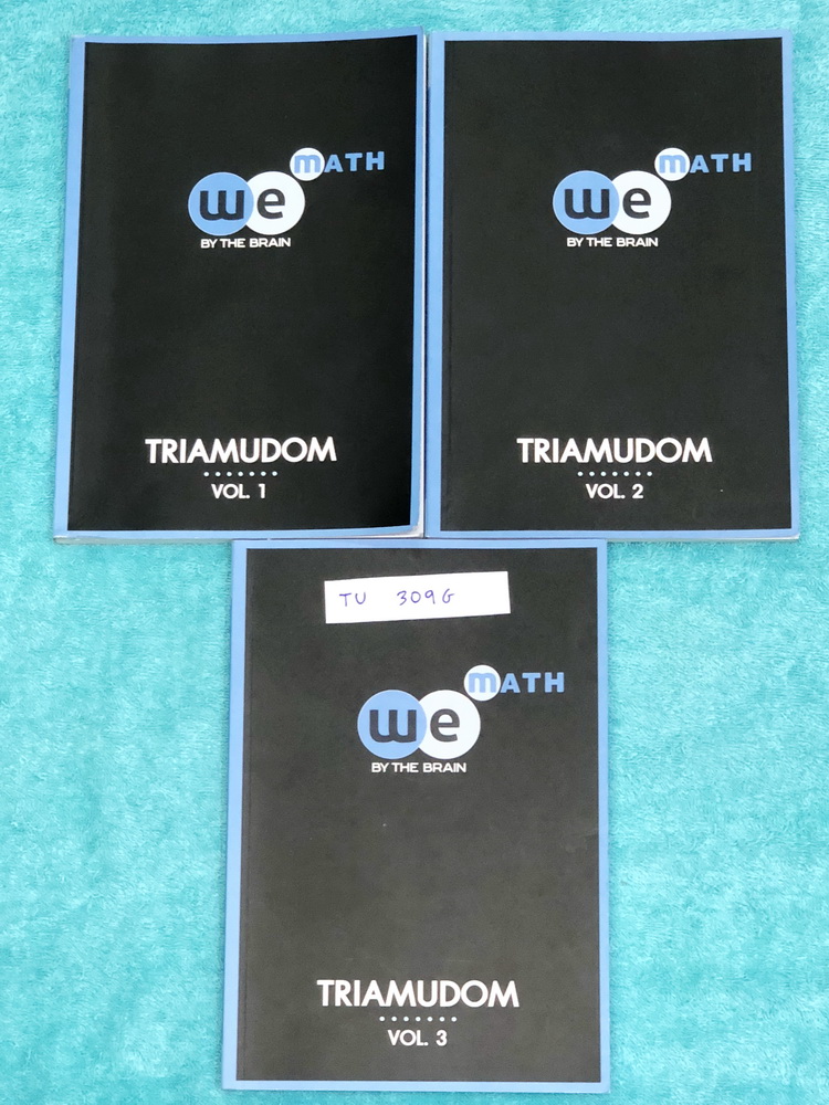 ►วีเบรน◄ TU 309G ครบเซ็ท คณิตศาสตร์สอบเข้า ร.ร. เตรียมอุดมศึกษา เล่ม 1-3 พร้อมไฟล์เฉลยละเอียด ในหนังสือมีสรุปสูตรสำคัญทุกบท เนื้อหาตีพิมพ์สมบูรณ์ มีเทคนิคลัด โจทย์และแนวข้อสอบ ในหนังสือมีจดครบเกือบทั้งเล่ม จดละเอียด มีจดสูตรลัด วิธีลัดหลายสูตร จดด้วยดินสอ