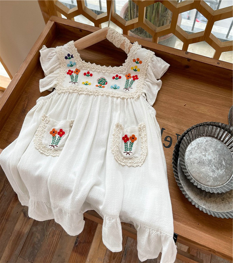 yw1498 เดรส size 7-15 5 ชุดต่อแพ็ค (เลือกไซส์ได้ ให้ครบแพ็ค)
